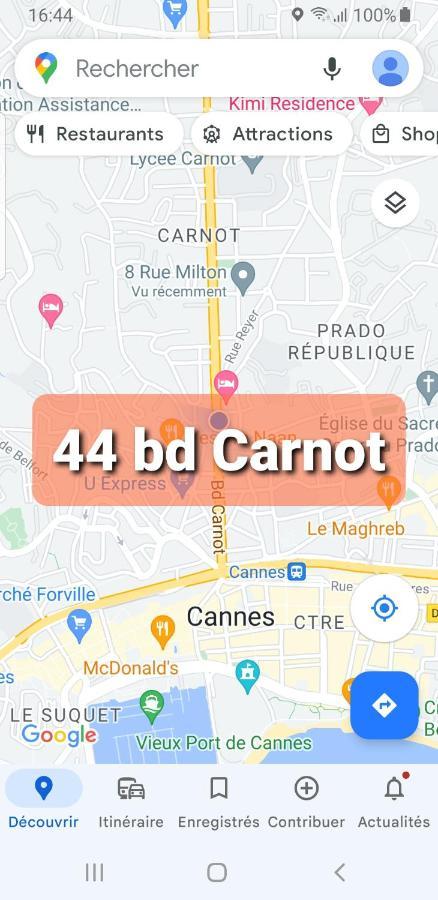 Cannes Carnot 2 Esterno foto